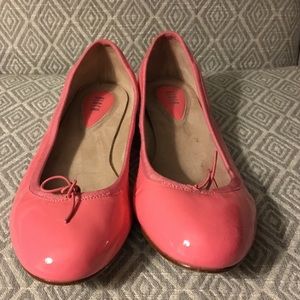 Bloch Ballet Flats in Pink Patent Leather 38